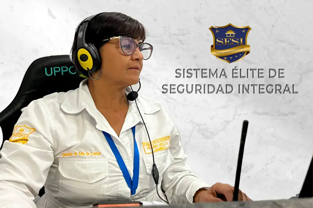Oficial de seguridad de SESI en servicio